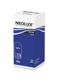 Лампа (картон 10шт) W21W 12В 21Вт W3X16D NEOLUX N582