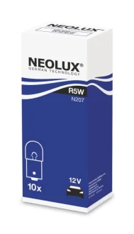 Лампа (картон 10шт) R5W 12В 5Вт NEOLUX NLX207 K10SZT