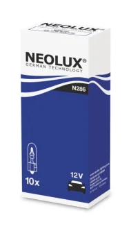 Лампа панелі приладів (картон 10шт) W1,2W 12В 1,2Вт NEOLUX NLX286 K10SZT