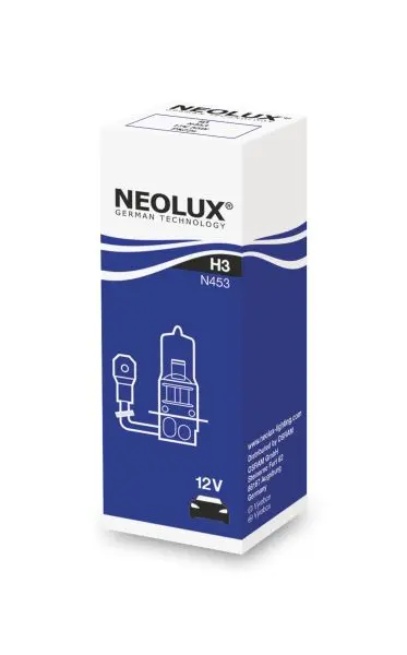 Лампа (картон 1шт) H3 12В 55Вт NEOLUX NLX453 (фото 1)
