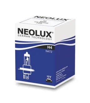 Лампа (картон 1шт) H4 12В 60/55Вт P43T NEOLUX NLX472