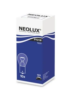 Лампа (картон 10шт) PY21W 12В 21Вт, Помаранчевий NEOLUX NLX581 K10SZT