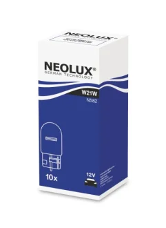Лампа (картон 10шт) W21W 12В 21Вт W3X16D NEOLUX NLX582 K10SZT