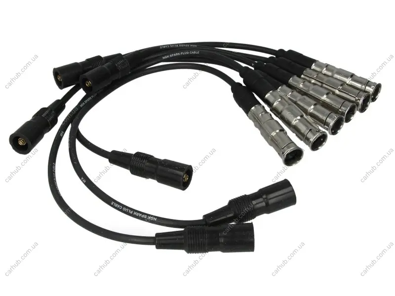 Проводи запалювання (к-кт) Audi A4/A6/A8 2.6/2.8i 94-97 (RC-AD204) NGK 0504 (фото 1)