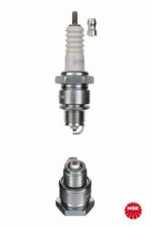 Свічка запалювання BPR8HS розмір вкручування: 20,8 довжина різьби 12,7мм нікель SAE stała APRILIA HABANA, MOJITO, SR BS VILLA GP CAGIVA CITY ITALJET DRAGSTER, TORPEDO 50/125 1985-2010 NGK 3725