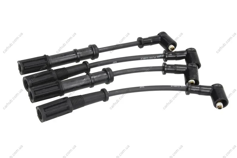 Проводи запалювання (к-кт) Fiat Doblo/Fiorino/Panda/Punto 1.2-1.4LPG 05- (високовольтні) (RC-FT1209) NGK 4746 (фото 1)