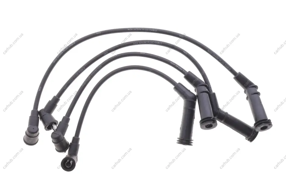 Проводи запалювання (к-кт) Hyundai Getz/i10/Kia Picanto 02-13 (RC-KA1204) NGK 6299 (фото 1)