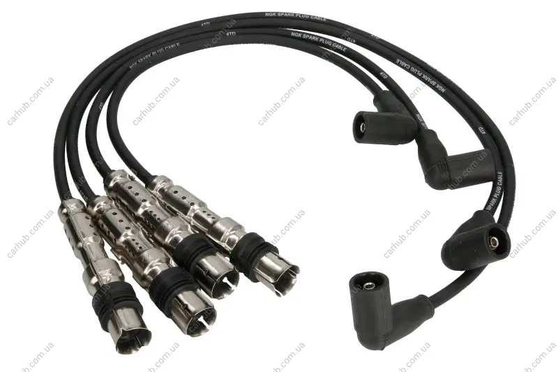 Проводи запалювання (к-кт) VW Polo 1.6 i 02-/Fox 1.4-1.6 03-14/Seat Ibiza 1.6 03-09 (RC-VW1105) NGK 6797 (фото 1)