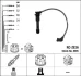 Комплект проводів запалювання MAZDA 323 C V, 323 F V, MX-3 1.6/1.8 05.91-09.98 NGK 9895 (фото 1)