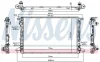 Радіатор охолодження AUDI A4/A5/A6/A7/A8/Q7 2.0-3.0 15- NISSENS 606462 (фото 1)