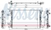 Радіатор охолодження двигуна NISSENS 606463 (фото 1)