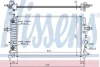 Радіатор охолодження двигуна Opel Astra H 1.6/1.8i 04-14 NISSENS 630702 (фото 1)