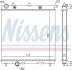 Радіатор охолодження двигуна NISSENS 63505 (фото 1)