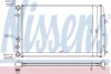 Радіатор охолодження двигуна Skoda Fabia 99-14/Roomster 06-15 (+AC) NISSENS 652711 (фото 1)