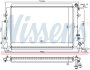 Радіатор охолодження двигуна NISSENS 65324 (фото 1)