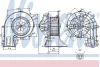 Моторчик пічки CROMA/VECTRA C (Z02) 1.6-3.2 02-11 NISSENS 87049 (фото 1)