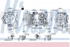 Компресор кондиціонера RX 350 06-08 NISSENS 890158 (фото 1)