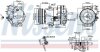 Компресор кондиціонера CRUZE/ASTRA J/INSIGNIA A/MERIVA B/ZAFIRA TOURER C 1.4 09- NISSENS 890266 (фото 1)