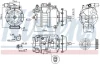 Компресор кондиціонера T5/Touareg/Phaeton 2.5/3.0/5.0TDI 03-10 NISSENS 890637 (фото 1)