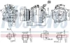 Компресор кондиціонера CITROËN C4/PEUGEOT 4007/4008/LANCER VII/OUTLANDER 1.8-2.4 06- NISSENS 890666 (фото 1)