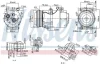Компресор кондиціонера Ford Focus/C-Max 1.8TDCi 04-12 NISSENS 89388 (фото 1)