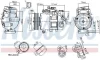 Компресор кондиціонера AUDI A4/A5/A6/A7/Q5 2.4-3.0 01-18 NISSENS 89513 (фото 1)