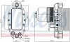Радіатор масла CITROËN C5 III/C6/PEUGEOT 407 3.0 HDi 09- NISSENS 90948 (фото 1)