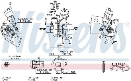 Турбокомпресор First Fit NISSENS 93026