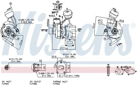 Турбокомпресор First Fit NISSENS 93026