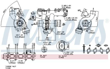 Турбокомпресор First Fit NISSENS 93082
