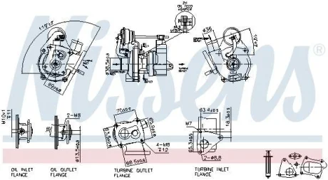 Турбіна DUSTER/LOGAN/SANDERO 07- NISSENS 93087