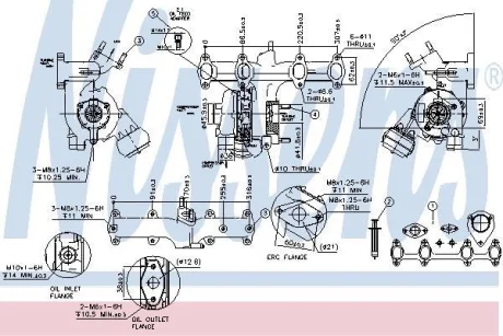 Турбокомпресор First Fit NISSENS 93090