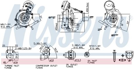 Турбокомпресор First Fit NISSENS 93418
