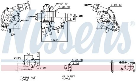 Турбокомпресор First Fit NISSENS 93426