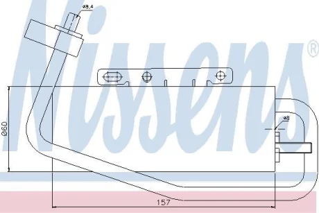 Осушувач кондиціонера Signum/Vectra/Croma 1.6-2.2/3.0i 02- NISSENS 95338