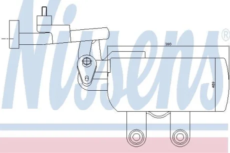 Осушувач кондиціонера VOLVO C30/C70 II/S40 II/V50 (545) 1.6-2.5 04-13 NISSENS 95385