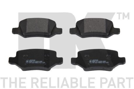 Колодки гальмівні дискові, комплект NK 223348