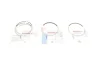 Кільця поршневі Opel Vectra 1.6i 95-02/Zafira 1.6 16V 99-05 (79.00mm/STD) (1.2-1.5-2.5) =8935510000 NPR 120 035 0046 00 (фото 5)