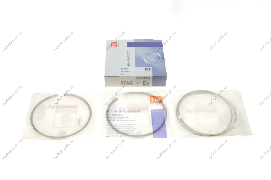 Кільця поршневі MB OM364-366 (97.50mm/STD) (2.5-2.5-4) = 8910440000 NPR 120 100 0011 00 (фото 1)