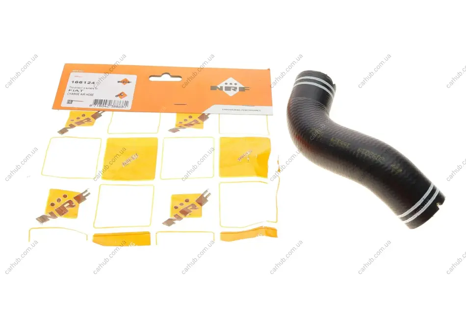Патрубок інтеркулера Fiat Doblo 1.3 Multijet 05- NRF 166124 (фото 1)