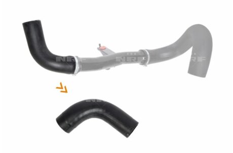 Фото патрубок інтеркулера Fiat Ducato 2.3D 06- NRF 166149 Патрубок інтеркулера Fiat Ducato 2.3D 06- NRF 166149