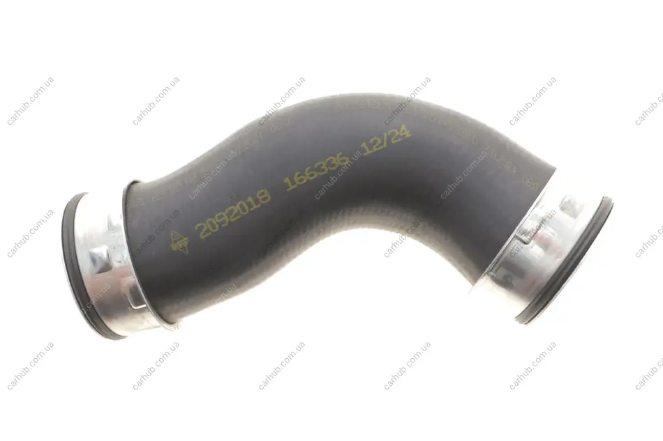 Патрубок інтеркулера (нижній) (L) Audi A3/Skoda Octavia/SuperB/VW Golf/Jetta/Passat 2.0D 03- (ззаду) NRF 166336 (фото 1)