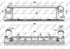 Радиатор интеркулера BMW 3 (F30/F80/F34/F31)/4 (F33/F83/F32/F82/F36) 1.5D-2.0D N13/N20/N47 11- NRF 30482 (фото 5)