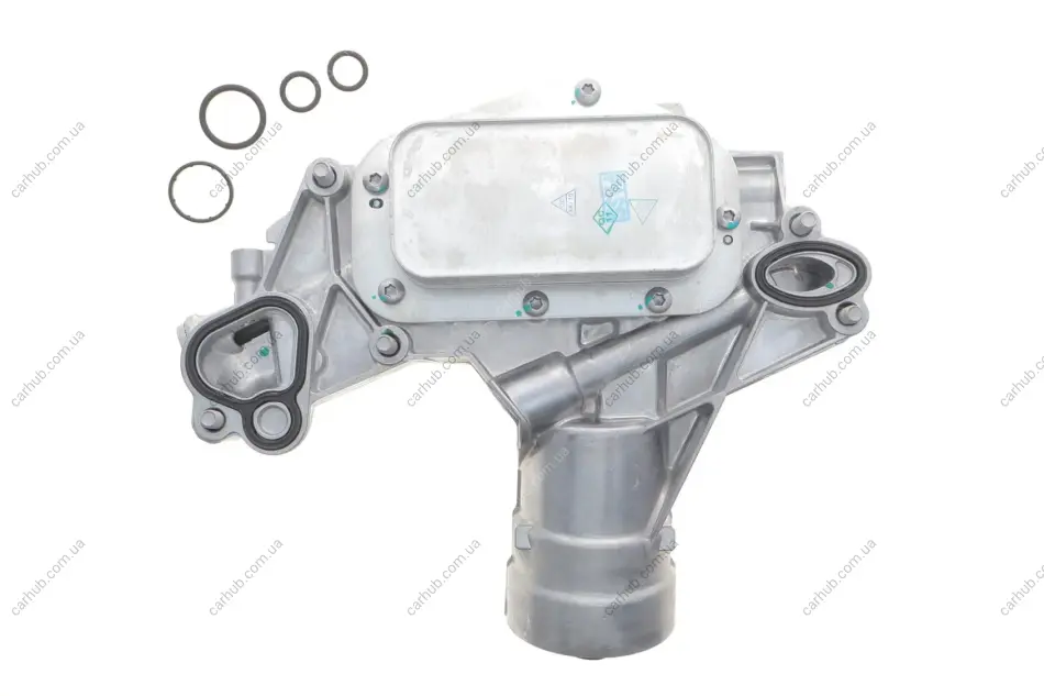 Корпус фільтра масляного (з радіатором) Opel Astra H/J 1.6 Turbo 07- (+ фільтр) NRF 31805 (фото 1)