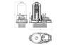 Корпус фільтра масляного (з радіатором) Land Rover Discovery/Range Rover 2.7 TD 04-18 NRF 31831 (фото 5)