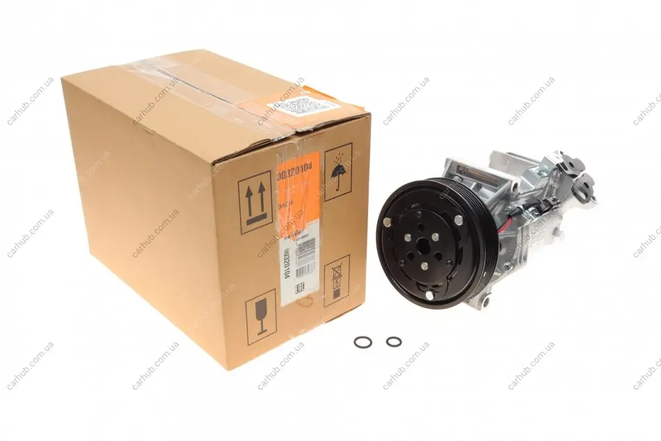 Компресор кондиціонера Dacia Dokker/Duster/Logan/Sandero 1.5 dCi/1.6 LPG 08- NRF 320104 (фото 1)