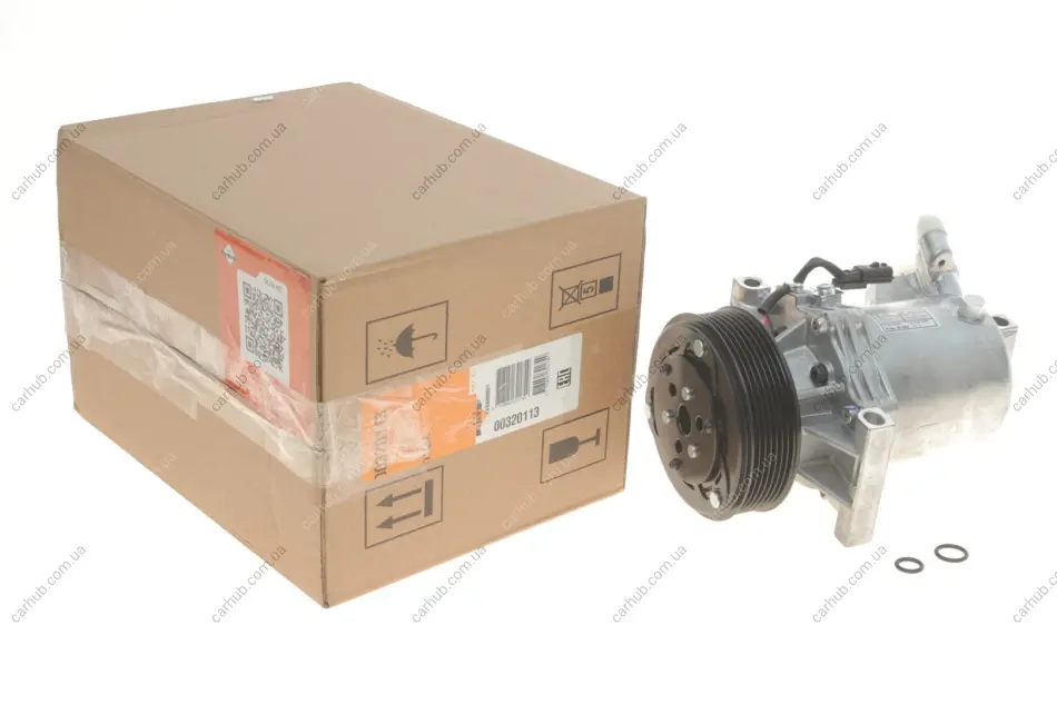 Компресор кондиціонера Dacia Dokker/Nissan Juke 1.2DIG-T/1.2-1.6 12- NRF 320113 (фото 1)