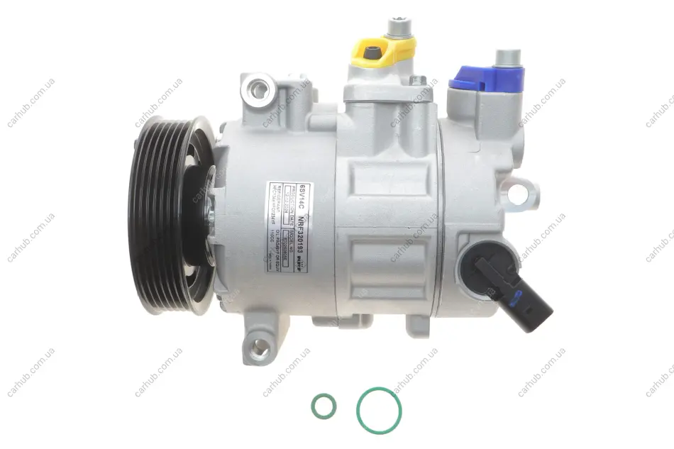 Компресор кондиціонера Audi Q7/Q8/VW Touareg 2.0/3.0 TFSI 15- (6PK/d=110mm) NRF 320193 (фото 1)