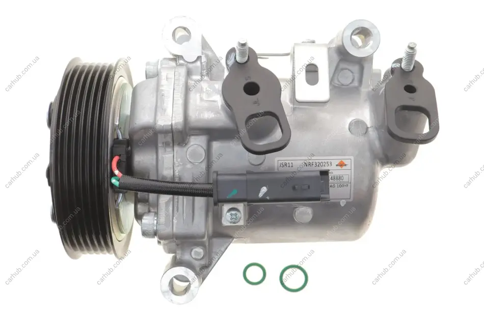 Компресор кондиціонера Citroen Berlingo 1.5-1.6 HDi 18-/Opel Vivaro 1.5-2.0 19- NRF 320253 (фото 1)