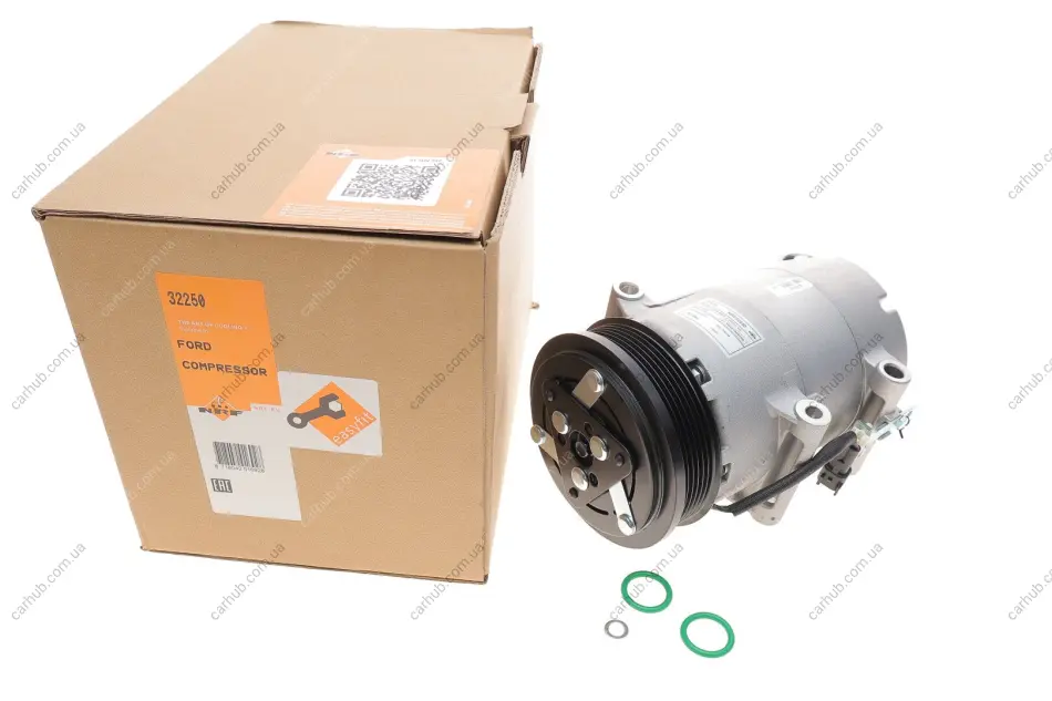 Компресор кондиціонера Ford C-Max/Kuga/Volvo C30/C70/S40/V50 2.0D 03-12 NRF 32250 (фото 1)
